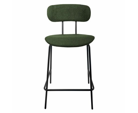 Стул полубарный Ant букле зеленый, изображение 2 | Интернет магазин мебели и декора LifeDekor