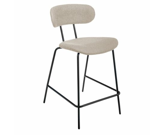 Стул полубарный Ant букле латте | Интернет магазин мебели и декора LifeDekor