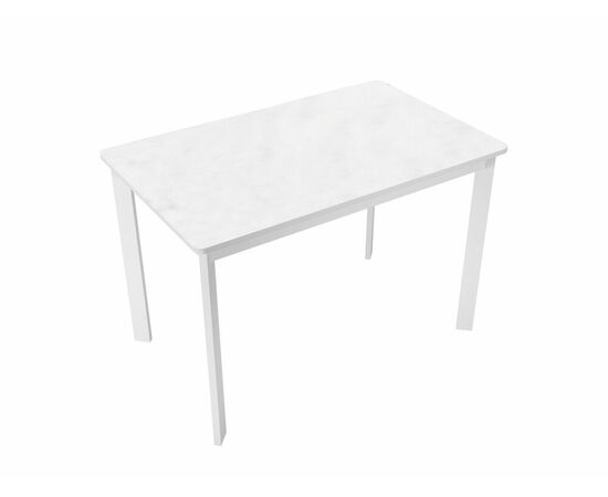 Стол DikLine LK90 Керамика Mono white (белый матовый) /подстолье белое/опоры белые, изображение 3 | Интернет магазин мебели и декора LifeDekor