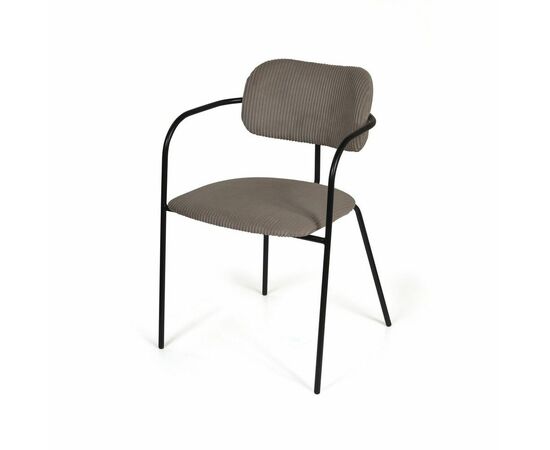 Стул EGO, велюр «Vertical 930» бежевый | Интернет магазин мебели и декора LifeDekor