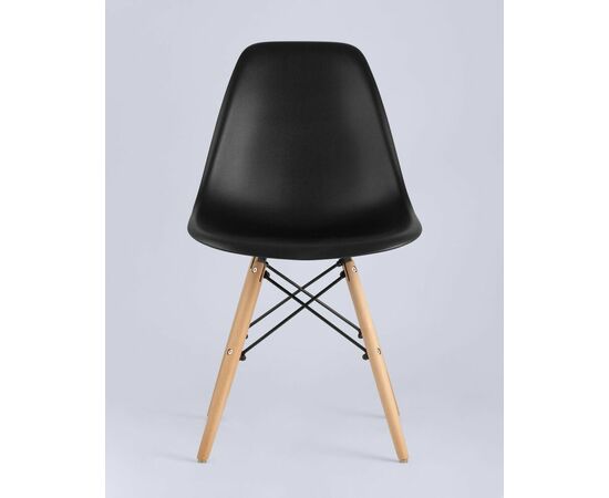 Стул Eames Style DSW черный x4 (разборный каркас), изображение 5 | Интернет магазин мебели и декора LifeDekor