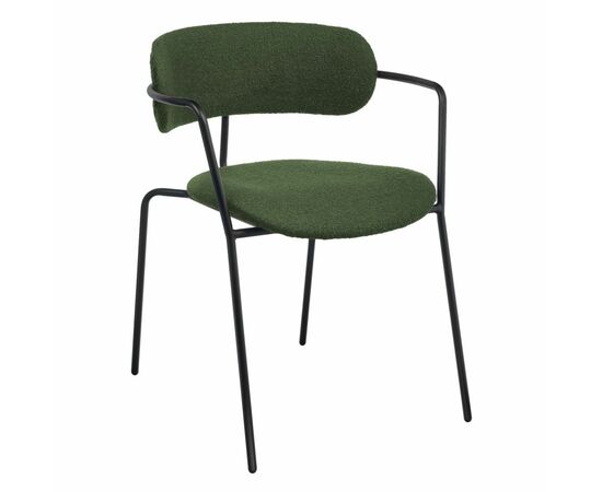 Стул Ant букле зелёный | Интернет магазин мебели и декора LifeDekor