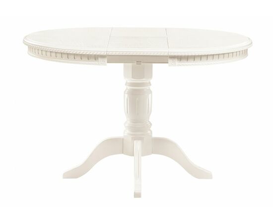 Стол деревянный Долерит круглый бежевый, изображение 2 | Интернет магазин мебели и декора LifeDekor