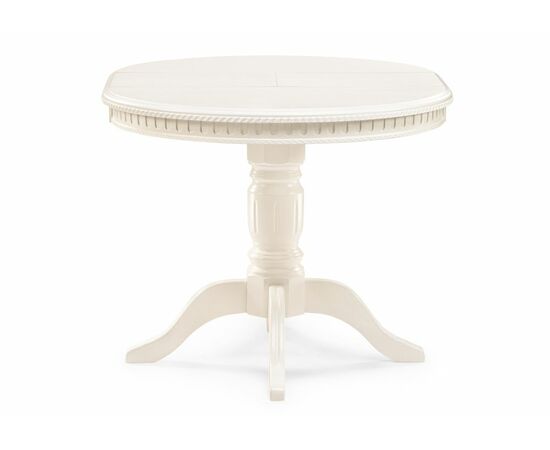 Стол деревянный Долерит круглый бежевый, изображение 3 | Интернет магазин мебели и декора LifeDekor