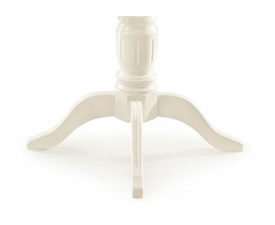 Стол деревянный Долерит круглый бежевый, изображение 7 | Интернет магазин мебели и декора LifeDekor