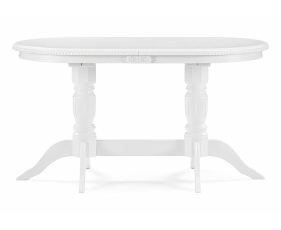 Стол деревянный Эритрин овальный белый, изображение 2 | Интернет магазин мебели и декора LifeDekor