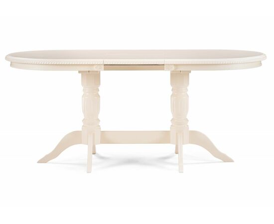 Стол деревянный Эритрин овальный бежевый, изображение 3 | Интернет магазин мебели и декора LifeDekor