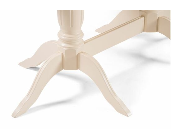 Стол деревянный Эритрин овальный бежевый, изображение 8 | Интернет магазин мебели и декора LifeDekor