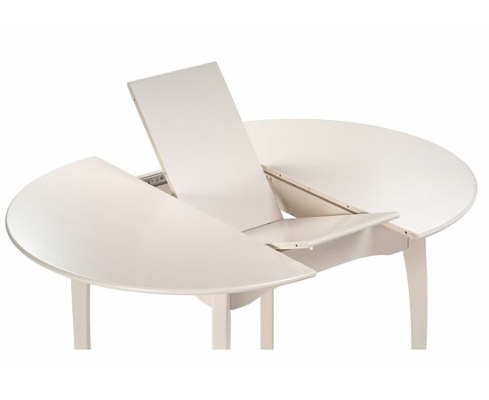 Стол деревянный Распи круглый бежевый, изображение 4 | Интернет магазин мебели и декора LifeDekor