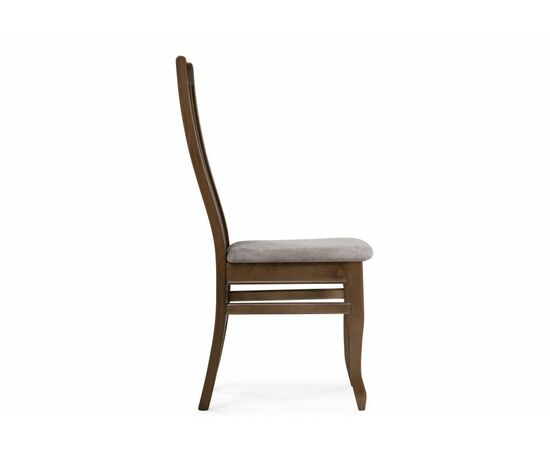 Стул деревянный Арлет ткань Tenerife stone / орех, изображение 3 | Интернет магазин мебели и декора LifeDekor