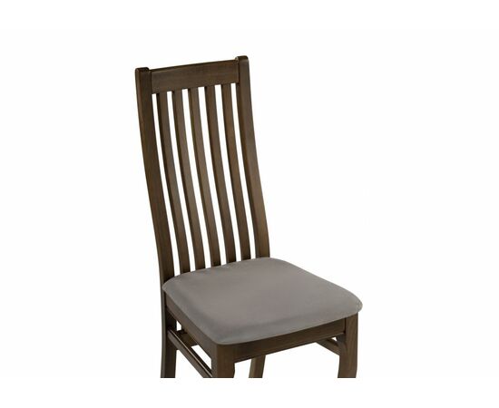 Стул деревянный Арлет ткань Tenerife stone / орех, изображение 5 | Интернет магазин мебели и декора LifeDekor