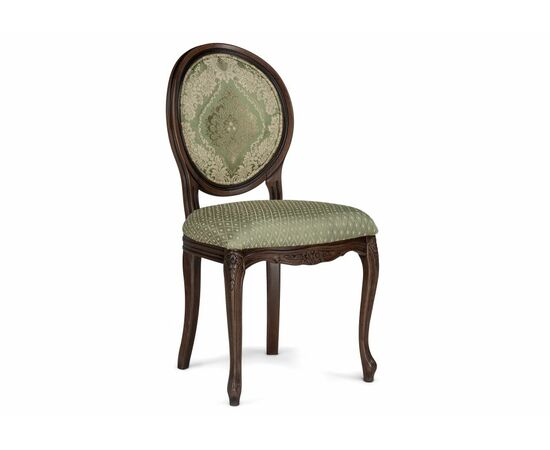 Стул деревянный Инои ткань soprano nefrit / ромб / миланский орех старение | Интернет магазин мебели и декора LifeDekor