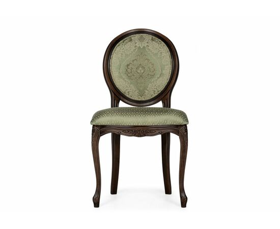 Стул деревянный Инои ткань soprano nefrit / ромб / миланский орех старение, изображение 2 | Интернет магазин мебели и декора LifeDekor