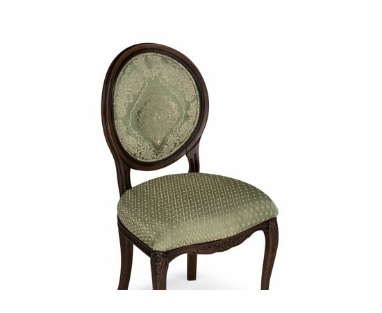 Стул деревянный Инои ткань soprano nefrit / ромб / миланский орех старение, изображение 5 | Интернет магазин мебели и декора LifeDekor