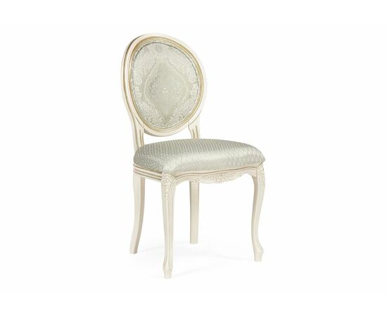 Стул деревянный Инои ткань soprano pearl / ромб / бежевое золото | Интернет магазин мебели и декора LifeDekor