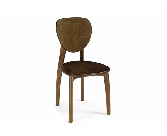 Стул деревянный Окава орех жесткий | Интернет магазин мебели и декора LifeDekor