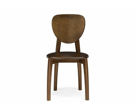 Стул деревянный Окава орех жесткий, изображение 2 | Интернет магазин мебели и декора LifeDekor