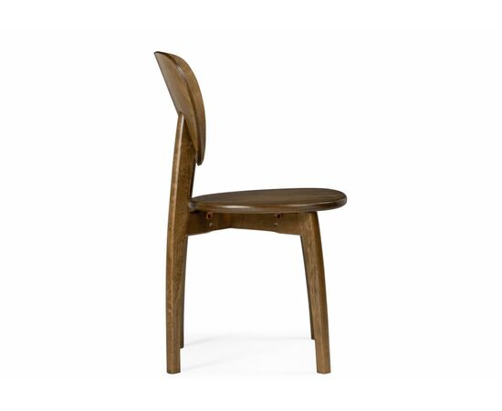 Стул деревянный Окава орех жесткий, изображение 3 | Интернет магазин мебели и декора LifeDekor