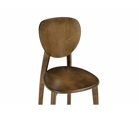 Стул деревянный Окава орех жесткий, изображение 5 | Интернет магазин мебели и декора LifeDekor