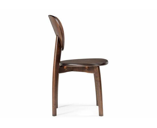 Стул деревянный Окава венге коричневый жесткий, изображение 3 | Интернет магазин мебели и декора LifeDekor