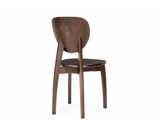 Стул деревянный Окава венге коричневый жесткий, изображение 4 | Интернет магазин мебели и декора LifeDekor