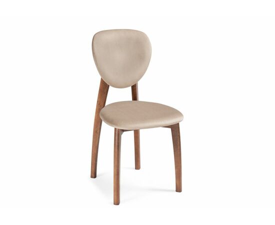 Стул деревянный Вакимо ткань tenerife beige / миланский орех | Интернет магазин мебели и декора LifeDekor