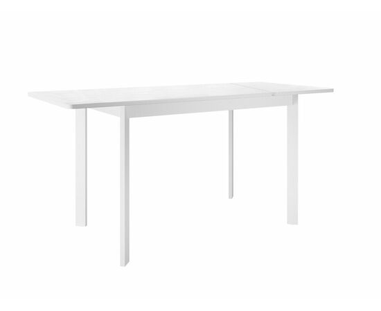 Стол DikLine LK90 Керамика Mono white (белый матовый) /подстолье белое/опоры белые, изображение 2 | Интернет магазин мебели и декора LifeDekor