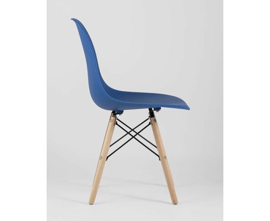 Стул Eames Style DSW синий x4 (разборный каркас), изображение 6 | Интернет магазин мебели и декора LifeDekor