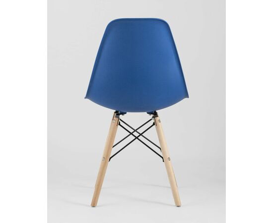 Стул Eames Style DSW синий x4 (разборный каркас), изображение 7 | Интернет магазин мебели и декора LifeDekor