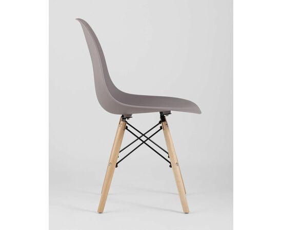 Стул Eames Style DSW темно-бежевый x4 (разборный каркас), изображение 6 | Интернет магазин мебели и декора LifeDekor