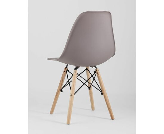 Стул Eames Style DSW темно-бежевый x4 (разборный каркас), изображение 8 | Интернет магазин мебели и декора LifeDekor