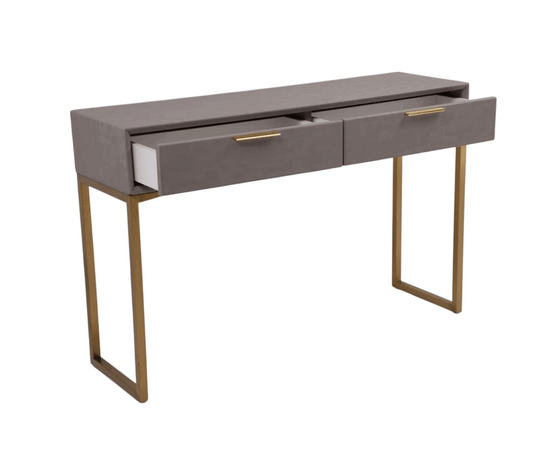 Стол-консоль Логан с 2-мя ящиками MC9001-120GR, 120х35х78 см, светло-серый, изображение 6 | Интернет магазин мебели и декора LifeDekor