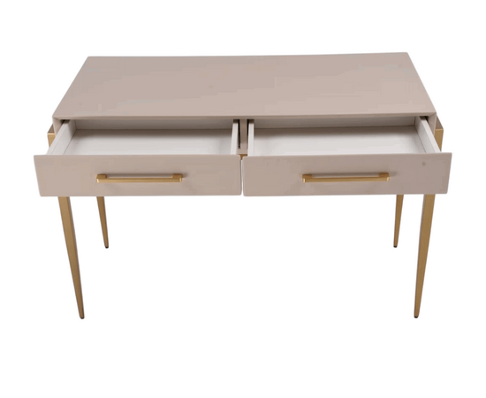 Стол-консоль Роззи с 2-мя ящиками MC9003-120BG, 120х55х78 см, бежевый, изображение 7 | Интернет магазин мебели и декора LifeDekor