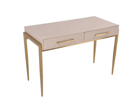 Стол-консоль Роззи с 2-мя ящиками MC9003-120BG, 120х55х78 см, бежевый, изображение 5 | Интернет магазин мебели и декора LifeDekor