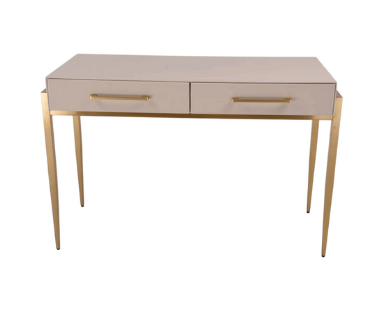 Стол-консоль Роззи с 2-мя ящиками MC9003-120BG, 120х55х78 см, бежевый, изображение 2 | Интернет магазин мебели и декора LifeDekor
