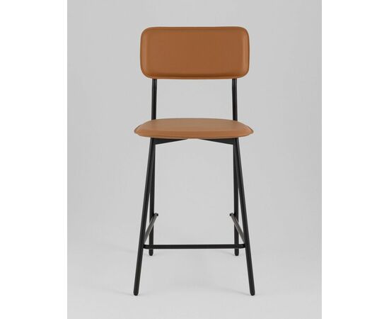 Стул полубарный Mikkie коричневый, изображение 3 | Интернет магазин мебели и декора LifeDekor
