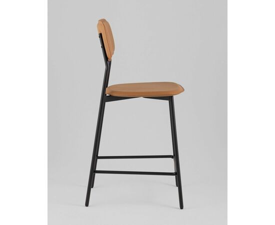 Стул полубарный Mikkie коричневый, изображение 4 | Интернет магазин мебели и декора LifeDekor