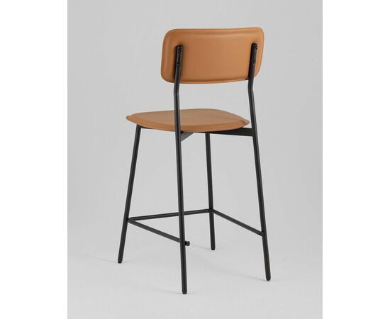 Стул полубарный Mikkie коричневый, изображение 6 | Интернет магазин мебели и декора LifeDekor