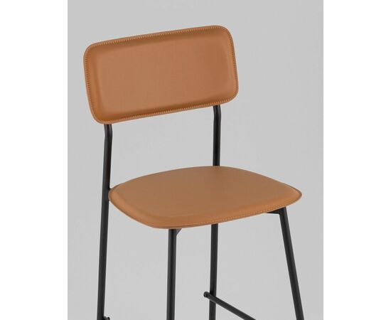 Стул полубарный Mikkie коричневый, изображение 8 | Интернет магазин мебели и декора LifeDekor