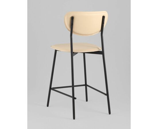 Стул полубарный Minnie бежевый, изображение 6 | Интернет магазин мебели и декора LifeDekor