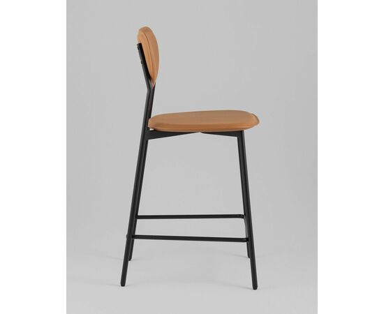 Стул полубарный Minnie коричневый, изображение 4 | Интернет магазин мебели и декора LifeDekor