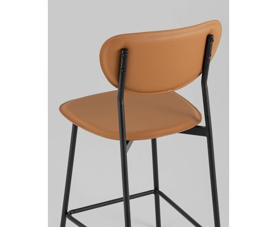 Стул полубарный Minnie коричневый, изображение 7 | Интернет магазин мебели и декора LifeDekor