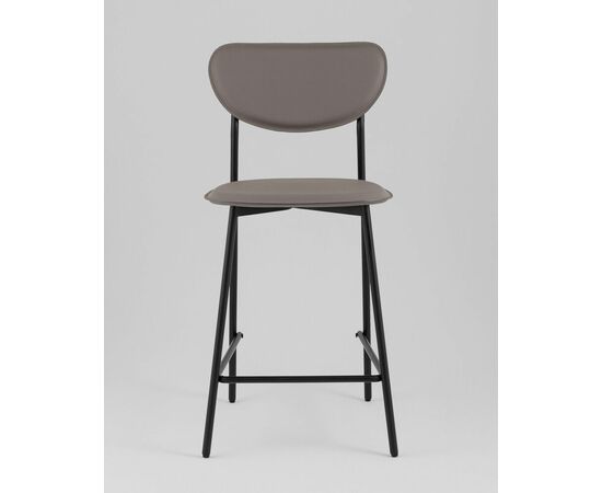 Стул полубарный Minnie серый, изображение 3 | Интернет магазин мебели и декора LifeDekor