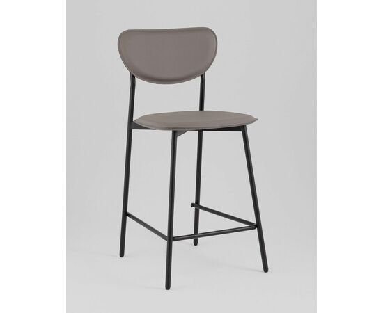 Стул полубарный Minnie серый, изображение 2 | Интернет магазин мебели и декора LifeDekor