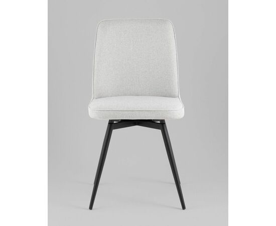 Стул Flatt вращающийся серый, изображение 3 | Интернет магазин мебели и декора LifeDekor