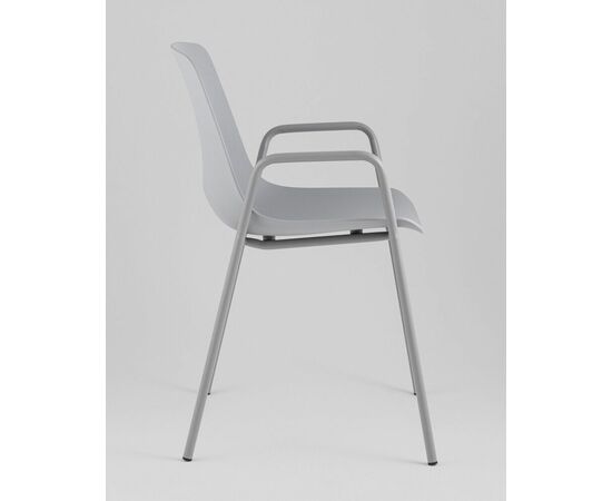 Стул Kaira пластик серый, изображение 6 | Интернет магазин мебели и декора LifeDekor