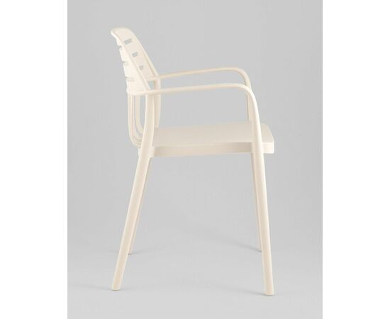 Стул Siena пластик бежевый, изображение 4 | Интернет магазин мебели и декора LifeDekor