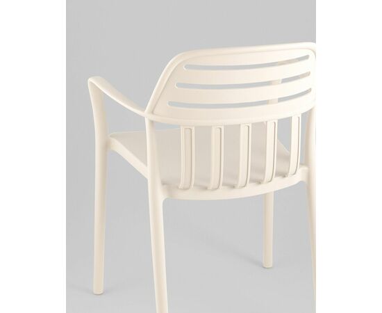 Стул Siena пластик бежевый, изображение 7 | Интернет магазин мебели и декора LifeDekor