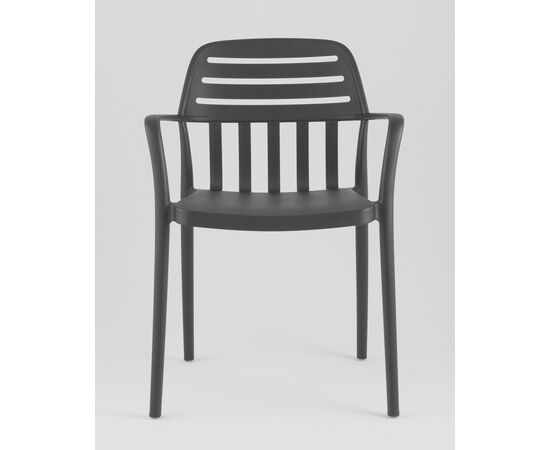Стул Siena пластик черный, изображение 3 | Интернет магазин мебели и декора LifeDekor