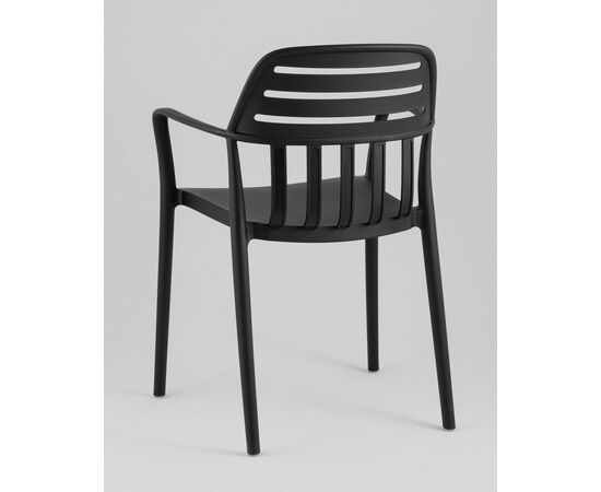 Стул Siena пластик черный, изображение 6 | Интернет магазин мебели и декора LifeDekor